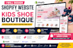 design shopify website for kids shoe boutique