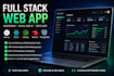 build a full stack web app with nextjs react nestjs and postgresql