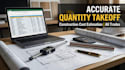 do precise material quantity takeoff and construction cost estimation