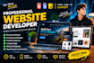Build a custom responsive ecommerce website using html css and ...