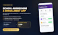 build a school admission and enrollment management app