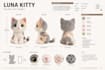 design a custom plush toy reference sheet for your character