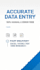 do accurate data entry, web research, copy paste and typing work