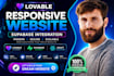 build lovable ai loveable ai app website supabase, replit web app, base44 expert