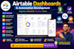build airtable softr dashboards, databases and automations