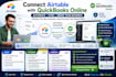integrate airtable with quickbooks online and automate data