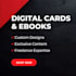 design elegant invitations, ebooks, and digital products