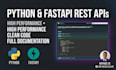 build a high performance rest API using python and fastapi