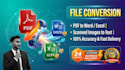 convert PDF to word or excel with exact layout