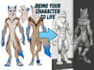 3d model furry ocs and make it a printable figure