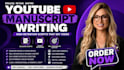 write engaging youtube manuscript, video script, cash cow, screenplay