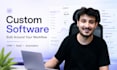develop custom saas, CRM, web applications, with react, next