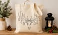 make tote bag with holidays svg design