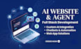 build an ai website, chatbot, or custom ai web app