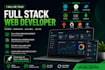 create a full stack web app