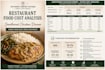 review your restaurant menu and help reduce food costs