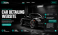 build car detailing website with ai booking chatbot