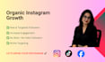 manage instagram and organic growth