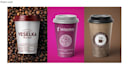 do premium coffee label, packaging, paper cup,