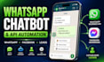 do whatsapp business API setup, build whatsapp chatbots and facebook chatbot