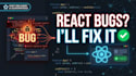 fix react nextjs javascript and typescript bugs