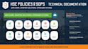 develop complete hse policies, sops and technical documentation