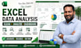 perform excel data analysis, cleaning and interactive dashboards