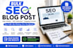 write bulk SEO blog posts for your website