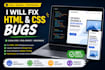 fix HTML CSS bugs and mobile responsive issues