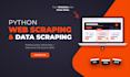 do python web scraping and data scraping