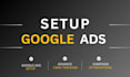 setup google ads campaigns