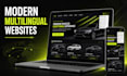 build a modern responsive multilingual business website