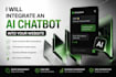 integrate an ai chatbot into your website