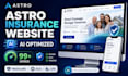 build an astro website for insurance agents with ai optimization