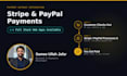 integrate stripe and paypal payment gateway into your website