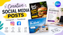 create professional social media posts design in canva