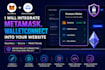 integrate metamask, walletconnect into your website