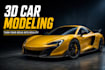create 3d car modelling, automative car design and rendering and 3d printing