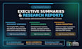 write professional executive summaries, reports, and research synthesis