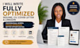 do professional executive resume writing, CV, and cover letter