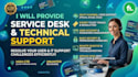 provide professional IT help desk and technical support