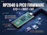 develop rp2040 and raspberry pi pico firmware