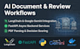 build ai document processing and review pipelines using langchain and fastapi