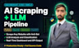 build ai web scraping pipeline with llm processing and data extraction