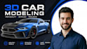 do 3d car modeling, 3d car, 3d vehicle design, blender car and car rendering