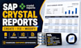 create and fix crystal reports with sql