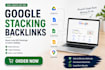create google entity stacking backlinks for local SEO
