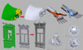 reverse engineer 3d scan mesh stl to cad step file for mechanical product design