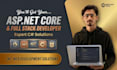 develop asp net core web applications and full stack projects