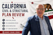 review california civil and structural building plans